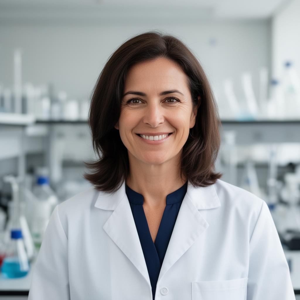 Portrait of Dr. Elena Marchetti, PhD, Co-founder & Scientific Director at CertikLabs